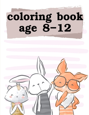 Coloring Books For Boys Ages 8-12: Fun, Easy, and Relaxing Coloring Pages  for Animal Lovers (Paperback)