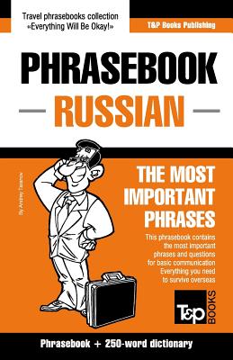English-Russian phrasebook and 250-word mini dictionary By Andrey Taranov Cover Image