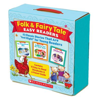 Folk & Fairy Tale Easy Readers (Parent Pack): 15 Classic Stories That Are “Just Right” for Young Readers Cover Image