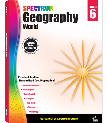 Spectrum Geography, Grade 6: World Cover Image