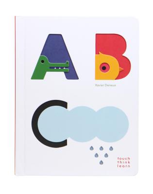 TouchThinkLearn: ABC (Baby Board Books, Baby Touch and Feel Books, Sensory Books for Toddlers) (Touch Think Learn) Cover Image