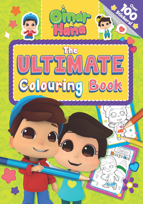 Omar & Hana the Ultimate Colouring Book Cover Image