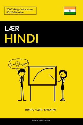 Lær Hindi - Hurtig / Lett / Effektivt: 2000 Viktige Vokabularer Cover Image