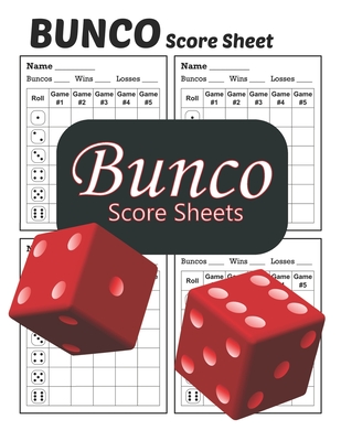 Bunco Score Sheets: Bunco Keeper Score book (Paperback) | Malaprop's ...