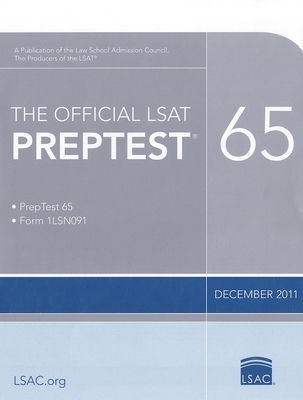 The Official LSAT Preptest 65: (Dec. 2011 Lsat) By Law School Admission Council Cover Image