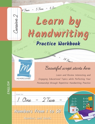 Numbers In Words Cursive Cursive Numbers Words
