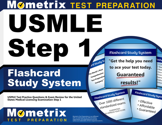 USMLE Step 1 Flashcard Study System: USMLE Test Practice Questions & Exam Review for the United States Medical Licensing Examination Step 1 By Mometrix Medical Licensing Test Team (Editor) Cover Image
