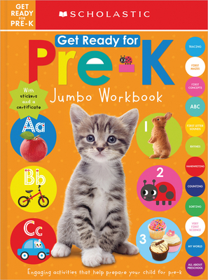 Get Ready for Pre-K Jumbo Workbook: Scholastic Early Learners (Jumbo Workbook) Cover Image