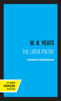 Cover for W. B. Yeats