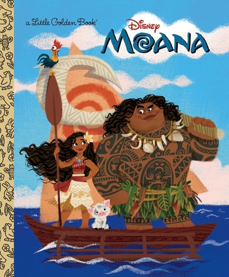 Moana Little Golden Book (Disney Moana) By Laura Hitchcock, Griselda Sastrawinata-Lemay (Illustrator) Cover Image