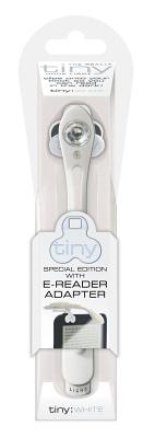 Really Tiny Book Light with E-Reader Adapter - White [With Battery] By If (Other) Cover Image