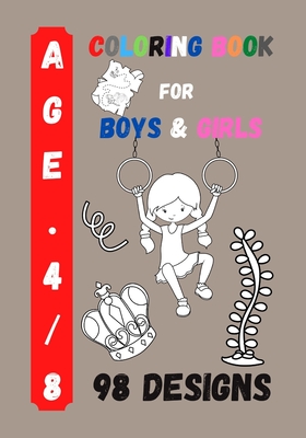 Coloring Book for Boys and Girls: Kids Coloring Activity (Rainbow #27)  (Paperback)