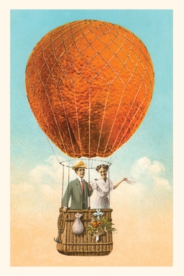 The Vintage Journal Couple in Orange Balloon By Found Image Press (Producer) Cover Image