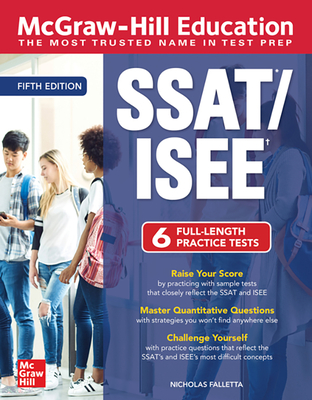 McGraw-Hill Education Ssat/Isee, Fifth Edition Cover Image