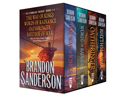 Stormlight Archives HC Box Set 1-4: The Way of Kings, Words of Radiance, Oathbringer, Rhythm of War (The Stormlight Archive)