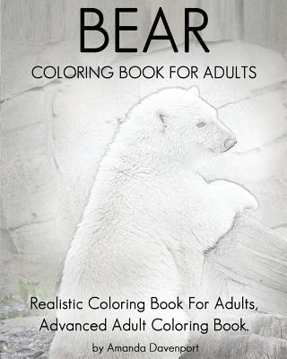 Adult Coloring Book Animals: Advanced Realistic Animal Coloring Book for  Adults (Advanced Realistic Coloring Books)