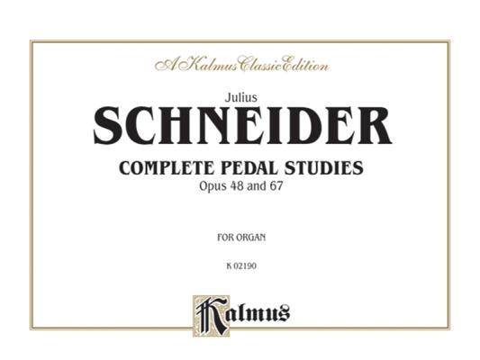 Complete Pedal Studies, Op. 48 and 67: Comb Bound Book (Kalmus Edition)