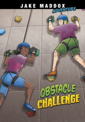 Obstacle Challenge By Jake Maddox, Giuliano Aloisi (Illustrator) Cover Image