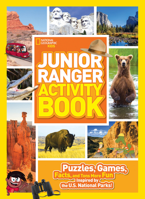 Junior Ranger Activity Book: Puzzles, Games, Facts, and Tons More Fun Inspired by the U.S. National Parks! Cover Image