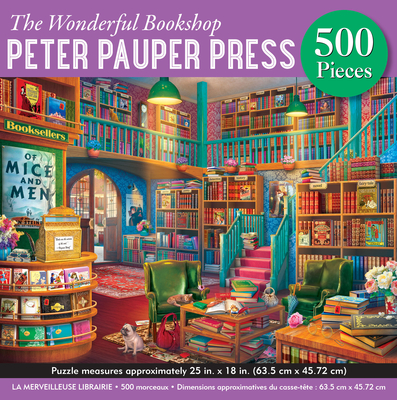 The Wonderful Bookshop 500-Piece Puzzle