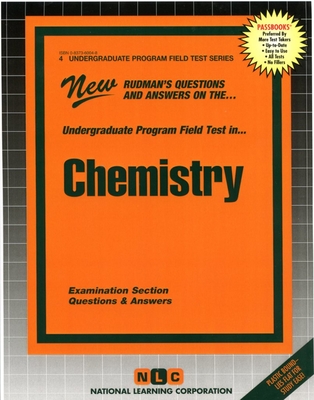 CHEMISTRY: Passbooks Study Guide (Undergraduate Program Field Tests (UPFT)) By National Learning Corporation Cover Image