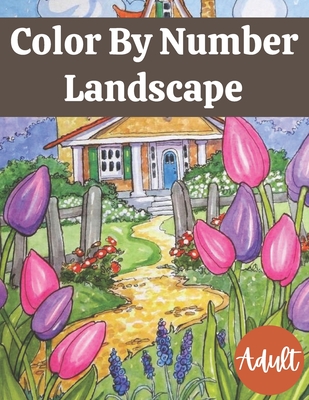 Paperback Snowbound Books, Color By Number Landscapes