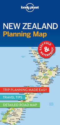 Lonely Planet New Zealand Planning Map 1 By Lonely Planet Cover Image
