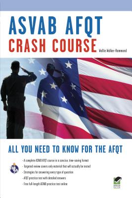 Cover for ASVAB Afqt Crash Course Book + Online (Military (ASVAB) Test Preparation)