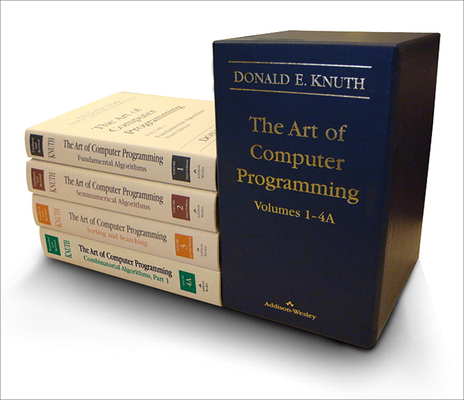 The Art of Computer Programming, Volumes 1-4a Boxed Set Cover Image