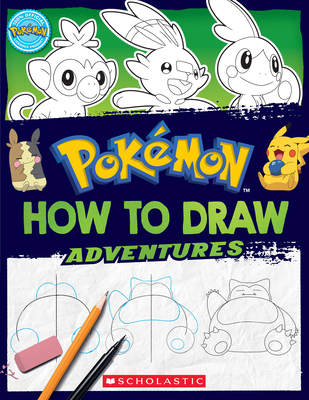 How to Draw Adventures (Pokémon) By Maria S. Barbo, Ron Zalme (Illustrator) Cover Image