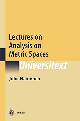 Lectures on Analysis on Metric Spaces (Universitext) Cover Image