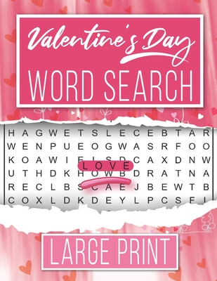 valentines day wordsearch easy