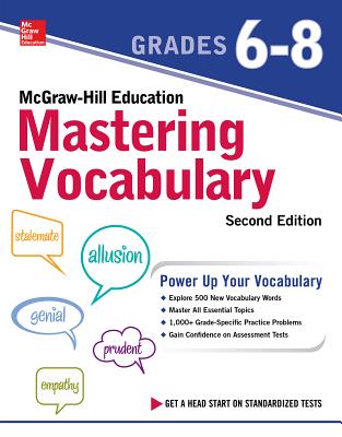 McGraw-Hill Education Vocabulary Grades 6-8, Second Edition Cover Image