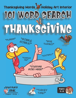 My Thanksgiving Activity Book for Kids Age 4-8, Thanksgiving