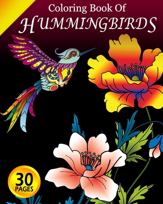 Coloring Book of Hummingbirds: Coloring Pages for Adults with Dementia [Creative Activities for Adults with Dementia] Cover Image