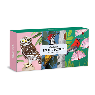 Birdtopia Puzzle Set By Galison Cover Image