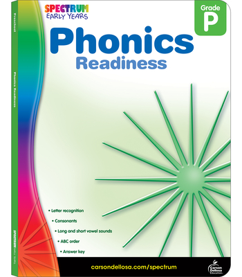 Phonics Readiness, Grade Pk (Early Years) Cover Image