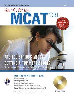 MCAT (Medical College Admission Test) with CD: Your RX for the (MCAT Test Preparation) Cover Image