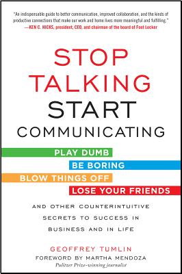 Cover for Stop Talking, Start Communicating