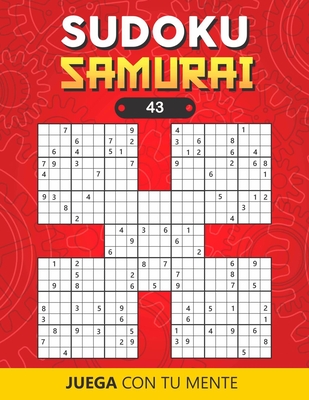 Sudoku Samurai 43: Collection de 100 Sudokus Samouraï pour Adultes - Facile et Difficile - Idéal pour augmenter la mémoire et la logique