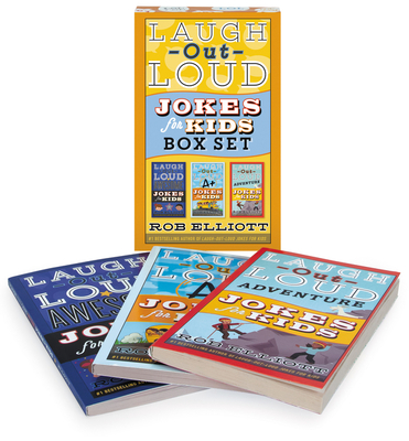 Laugh-Out-Loud Jokes for Kids 3-Book Box Set: Awesome Jokes for Kids, A+ Jokes for Kids, and Adventure Jokes for Kids Cover Image