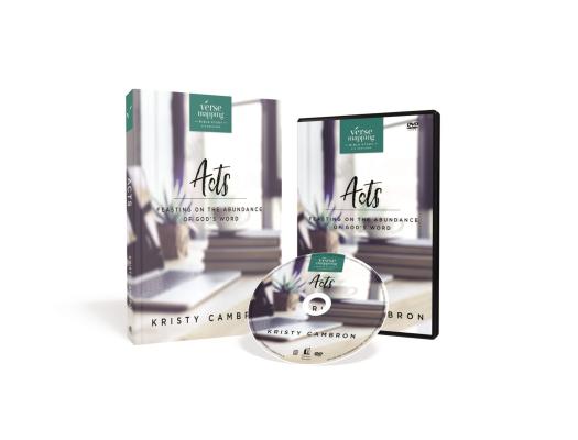 Verse Mapping Acts with DVD: Feasting on the Abundance of God's Word