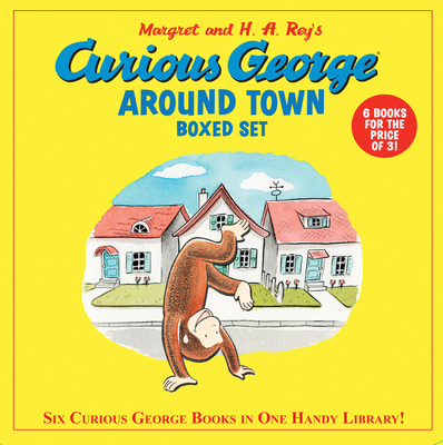 Curious George Around Town 6-Book Box Set: 6 Favorite 8x8s! Cover Image