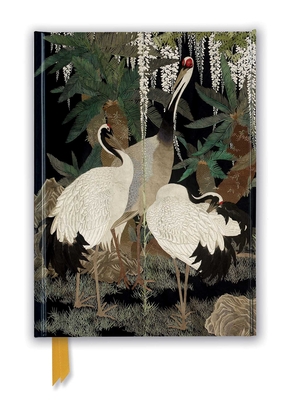 Ashmolean: Cranes, Cycads and Wisteria by Nishimura So-zaemon XII (Foiled Journal) (Flame Tree Notebooks)