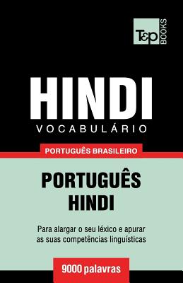 Vocabulário Português Brasileiro-Hindi - 9000 palavras Cover Image
