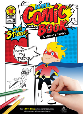  Comic Sketch Book: Learning Activity Books For Kids