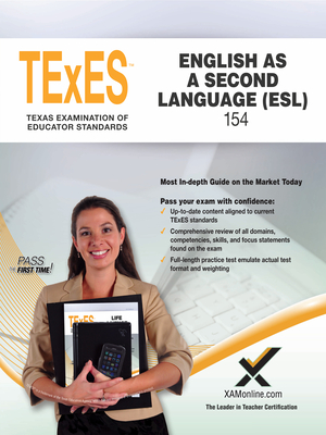 2017 TExES English as a Second Language (Esl) (154) By Sharon A. Wynne Cover Image