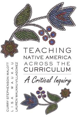 Teaching Native America Across the Curriculum: A Critical Inquiry (Counterpoints #349) By Shirley R. Steinberg (Editor), Joe L. Kincheloe (Editor), Curry Stephenson Malott Cover Image