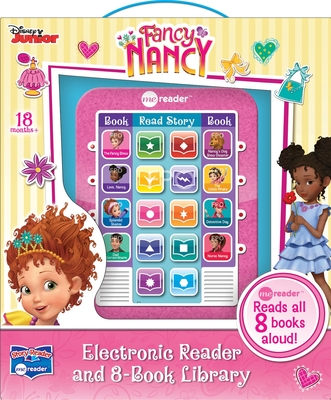 Disney Junior Fancy Nancy: Me Reader Electronic Reader and 8-Book Library Sound Book Set [With Audio Player and Battery] Cover Image