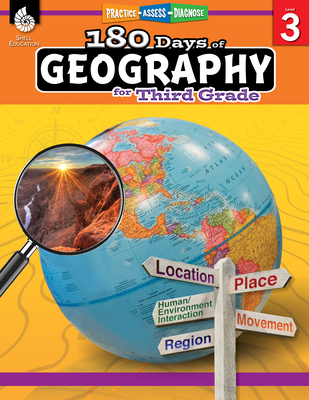 180 Days of Geography for Third Grade (180 Days of Practice) By Saskia Lacey Cover Image